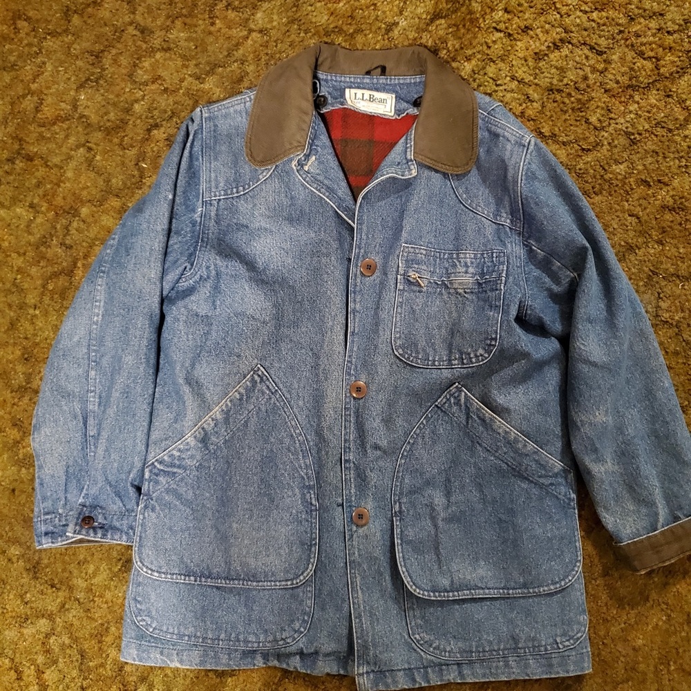 L.l. Ben Denim Chore Coat